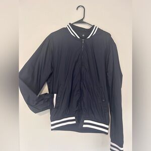 Urban Man, Bomber Style Varsity Jacket, Men’s Medium